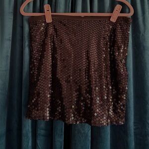 Sizzlin’ Hot 🔥 Sequin Black Mini Skirt